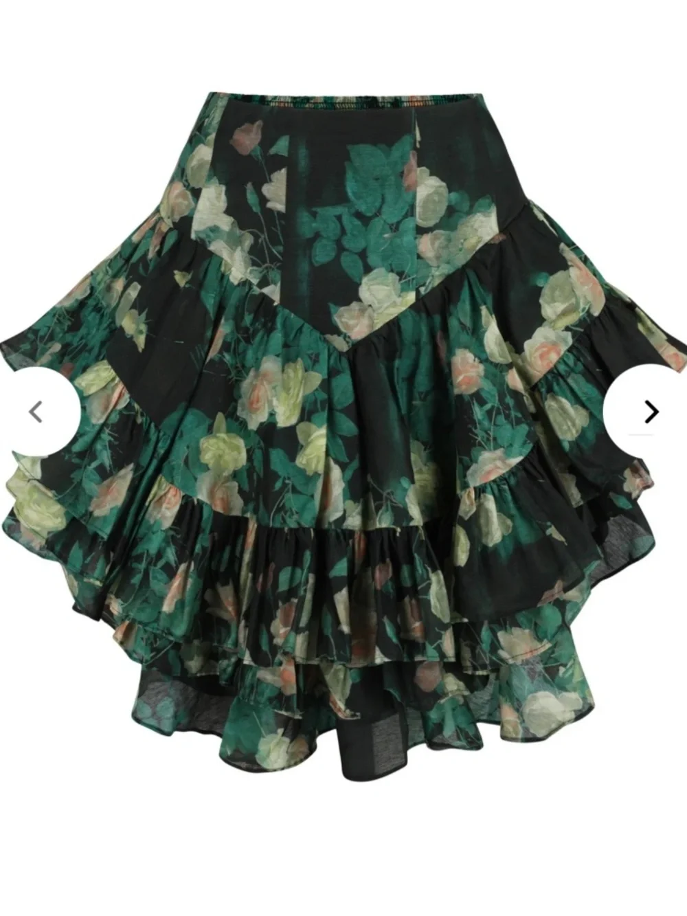 NWOT XS Selkie silk enchantment mini skirt - Picture 2 of 9